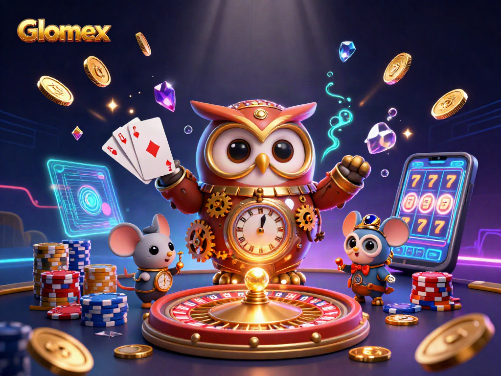 Glomex enhances your casino experience with exciting rewards through vibrant gaming visuals.
