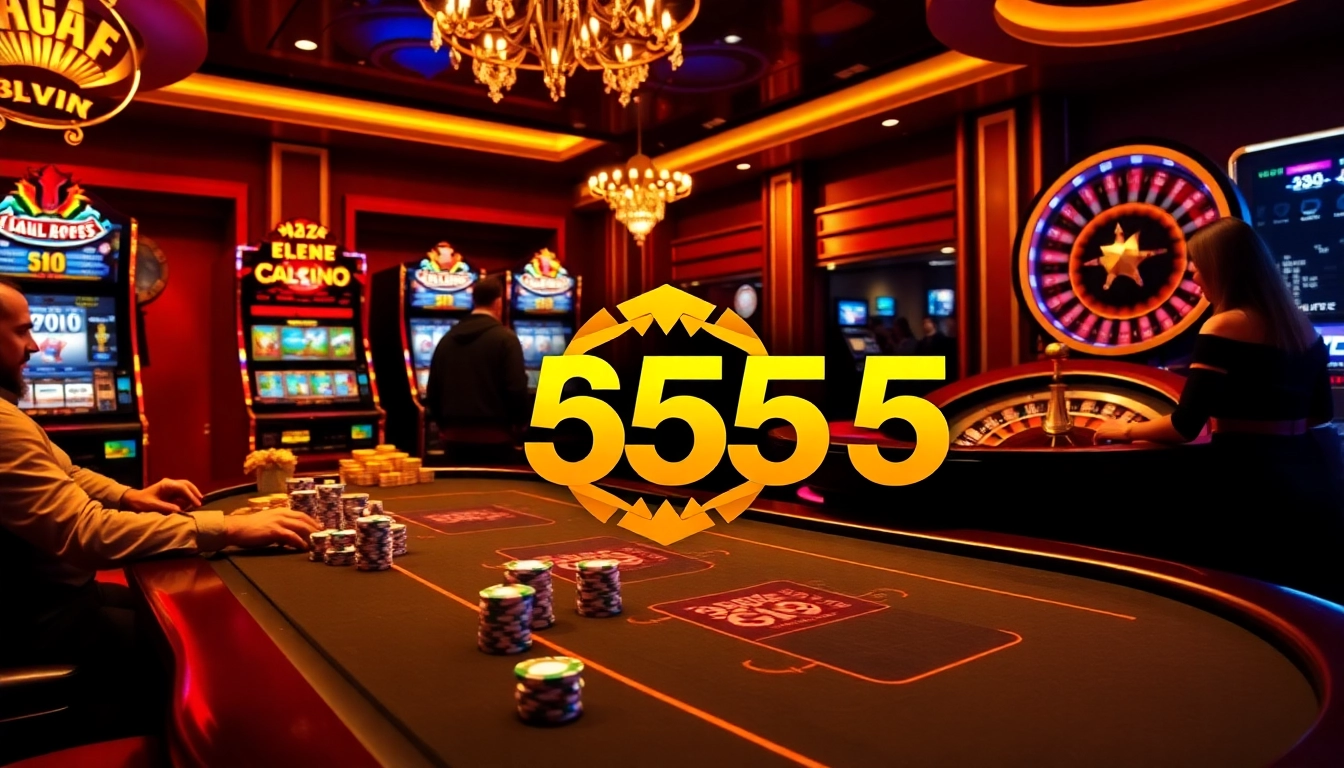 Join the excitement at BL555 casino with vibrant games and high-stakes action.