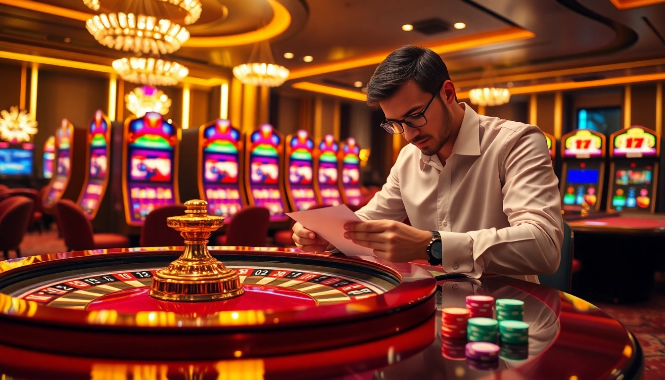 Experience thrilling gameplay at luxury138 with high-stakes roulette and vibrant slot machines.