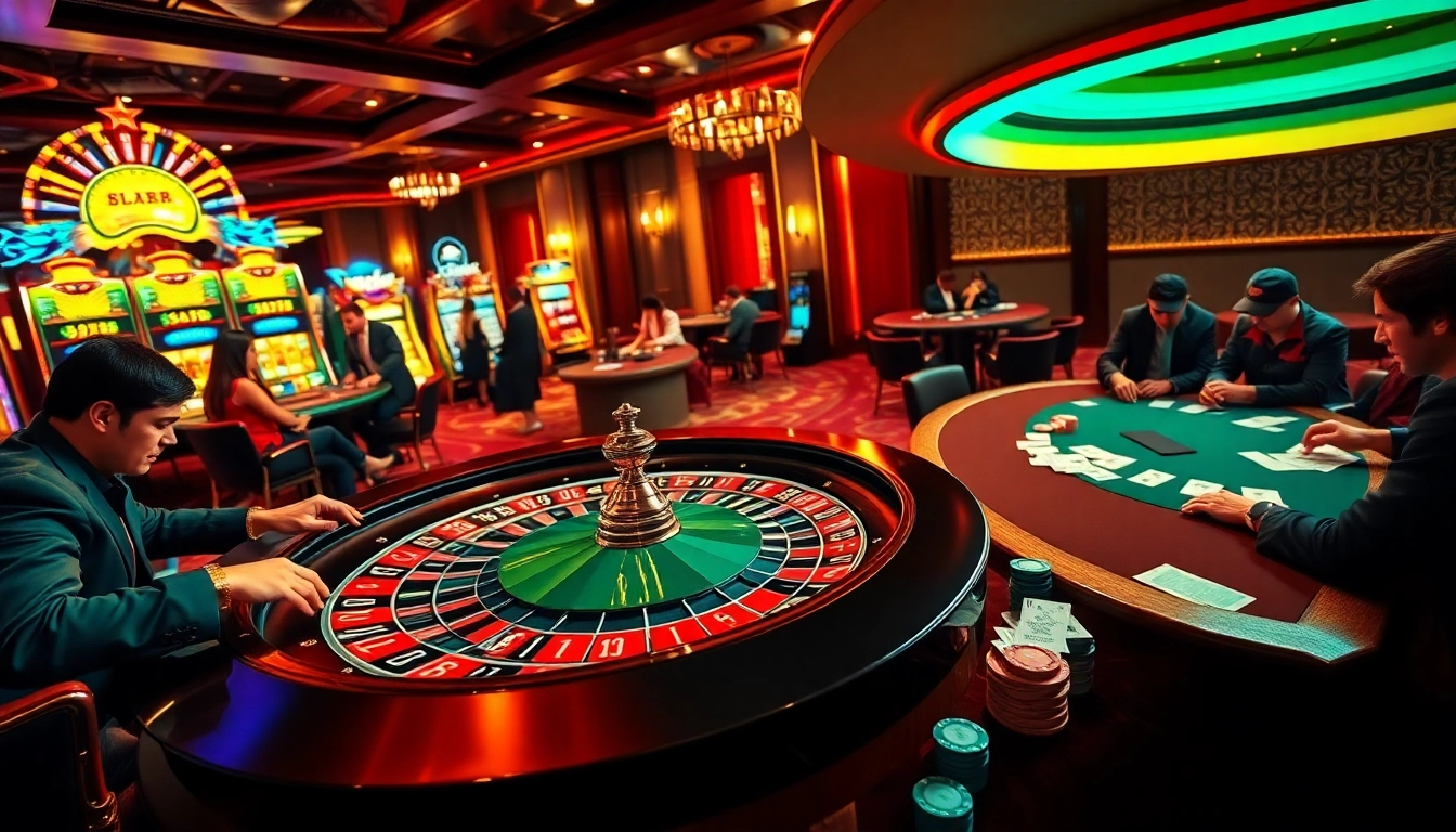 Experience excitement at https://www.6l777.club/ with thrilling casino games and vibrant atmosphere.