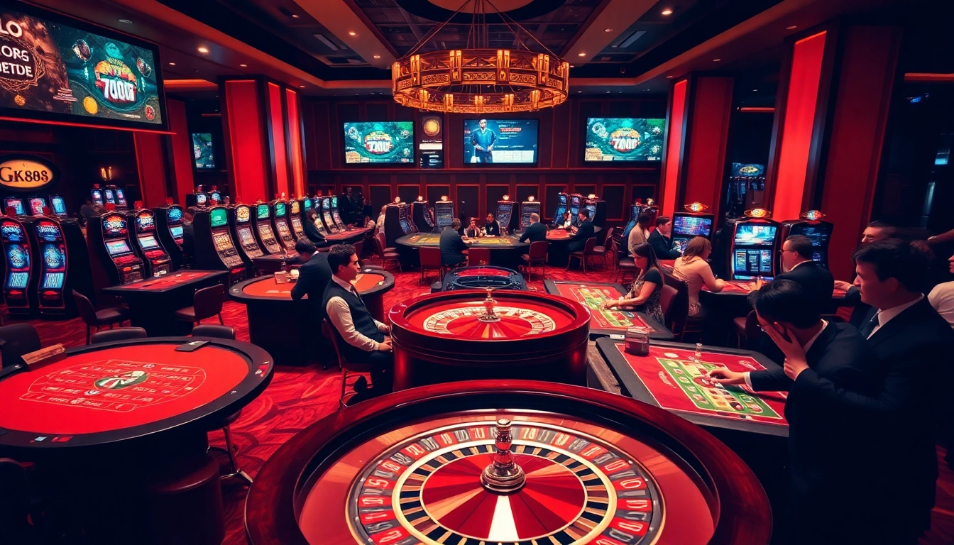 GK88 offers vibrant casino gaming including slots, poker, and sports betting action.