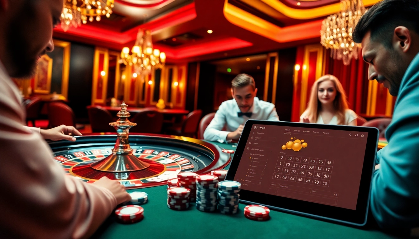 Experience the thrill of gaming at rikvip with poker chips and cards at a luxury casino.