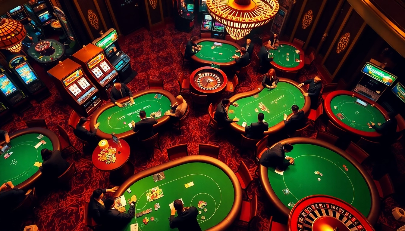Engaging poker players in action at a casino, showcasing Daftar Modal138 strategies and excitement.