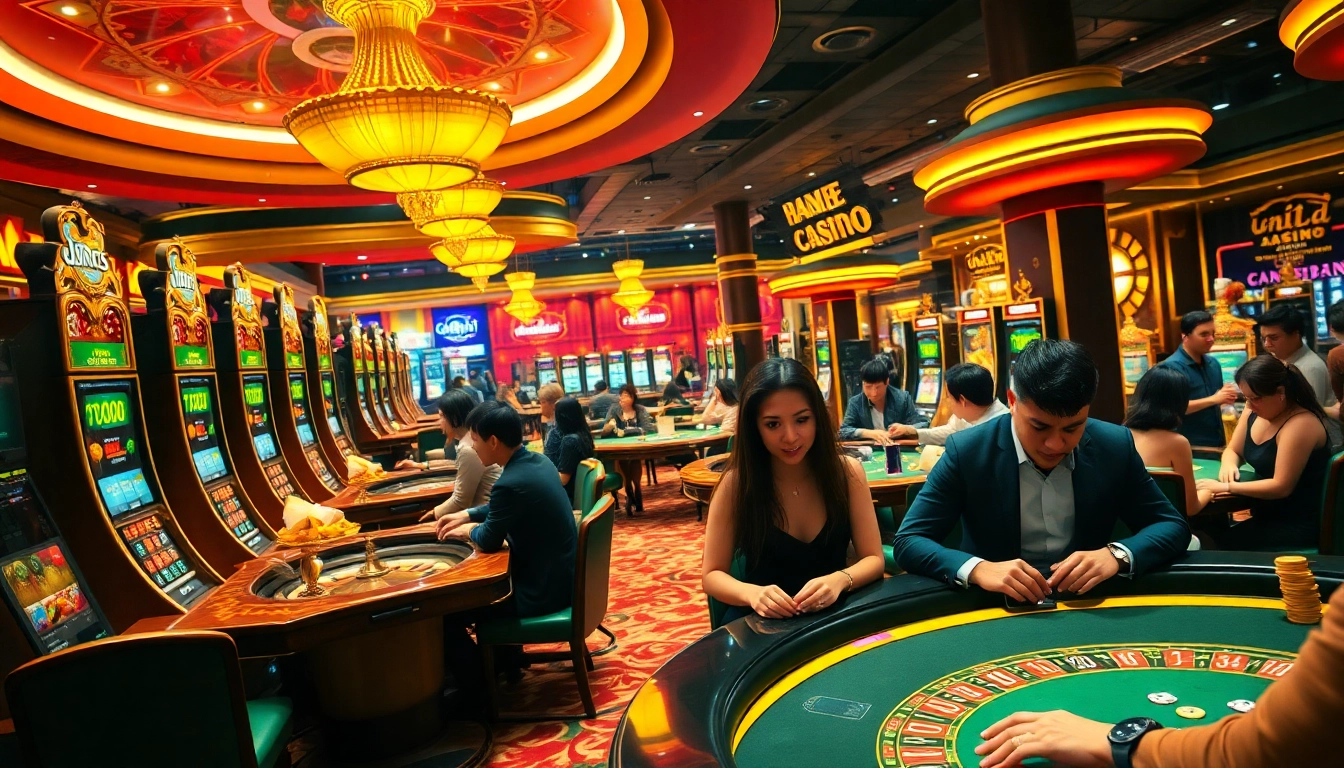 Experience the excitement of Luckywin casino with vibrant games and dynamic players.