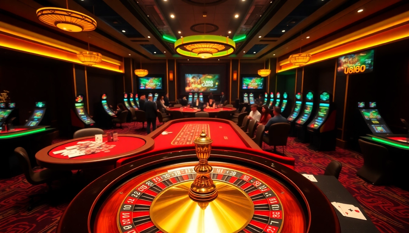 Experience thrilling gameplay at u888 with luxurious casino tables and dynamic betting action.