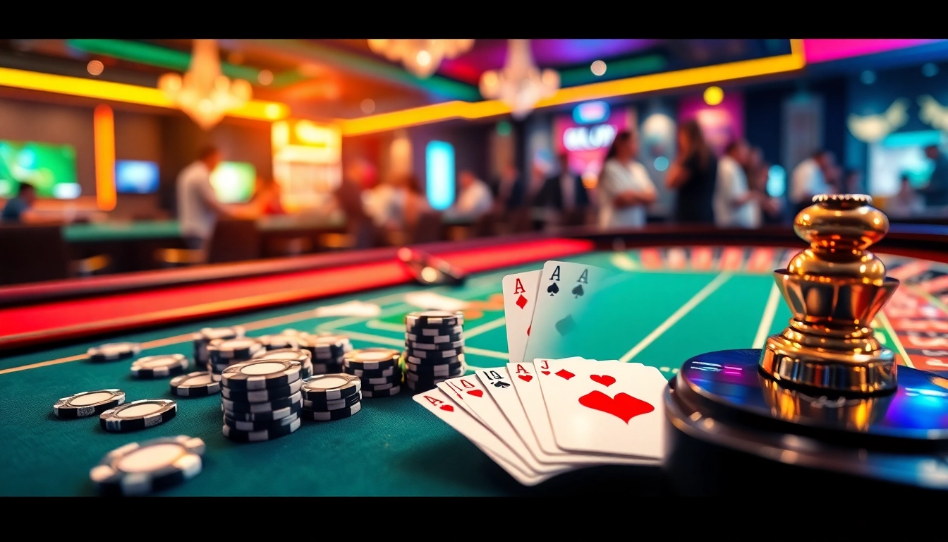 Winning moments at the b52 club game b52 đổi thưởng, featuring poker chips and cards.